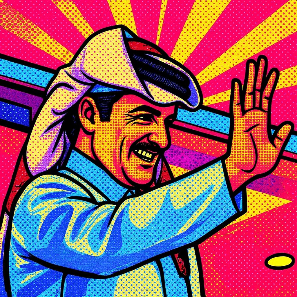 Transform image to pop-art art style