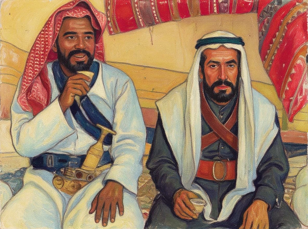 Transform image to vintage art style
