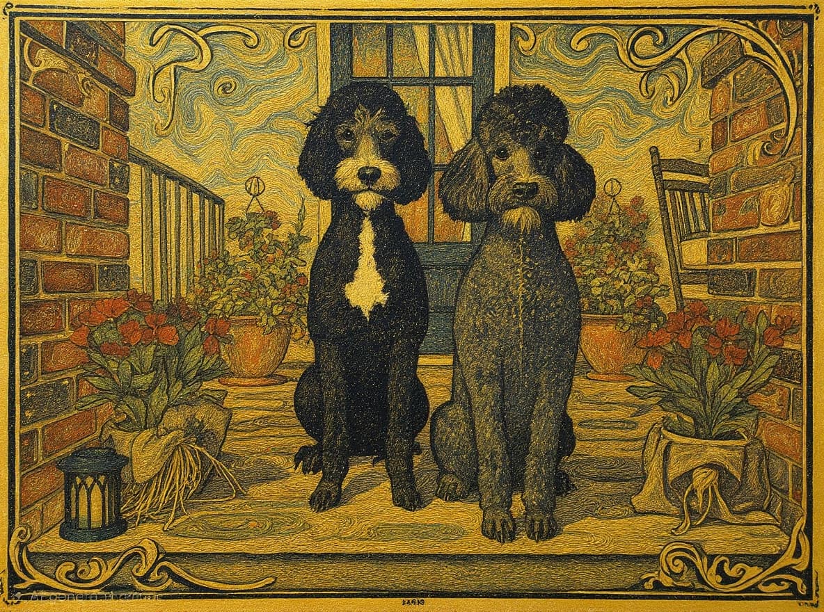 Transform image to art-nouveau art style