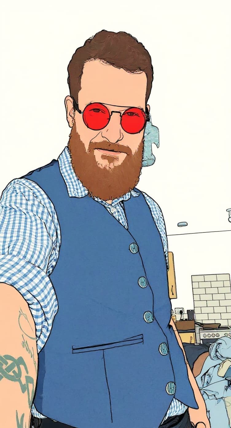 Transform image to line-art art style