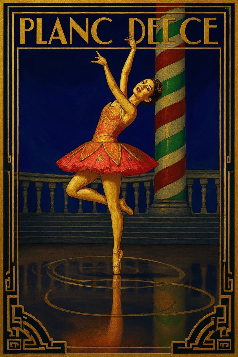 Transform image to art-deco art style