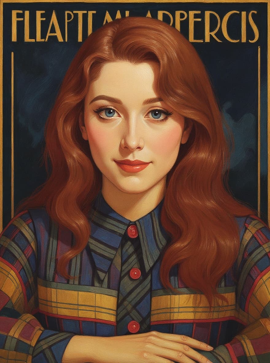 Transform image to art-deco art style