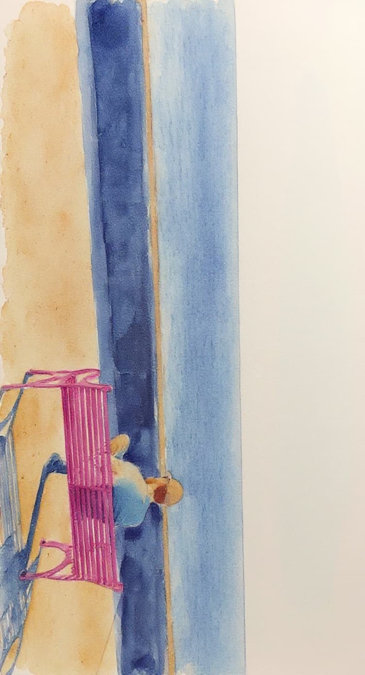 Transform image to watercolor art style