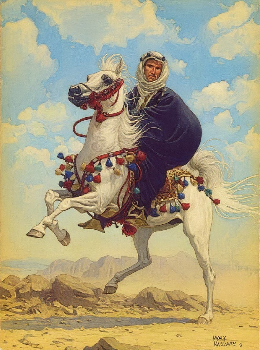 Transform image to vintage art style