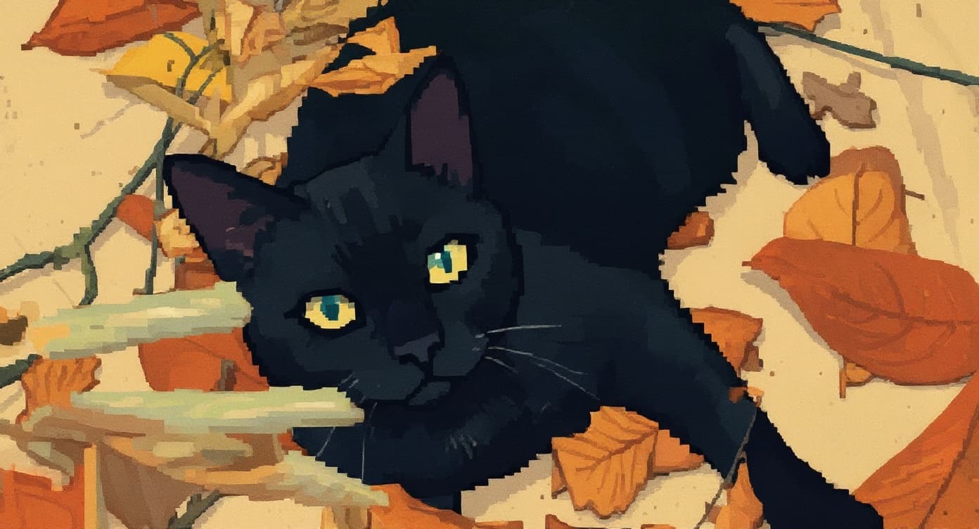 Transform image to pixel-art art style
