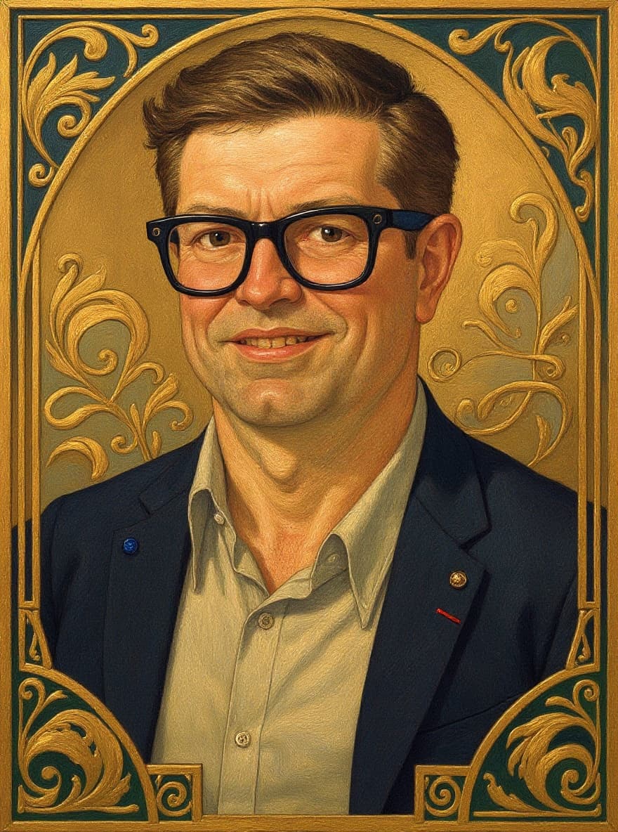 Transform image to art-nouveau art style