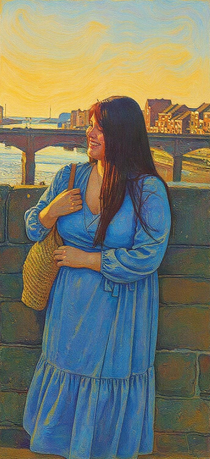 Transform image to vintage art style