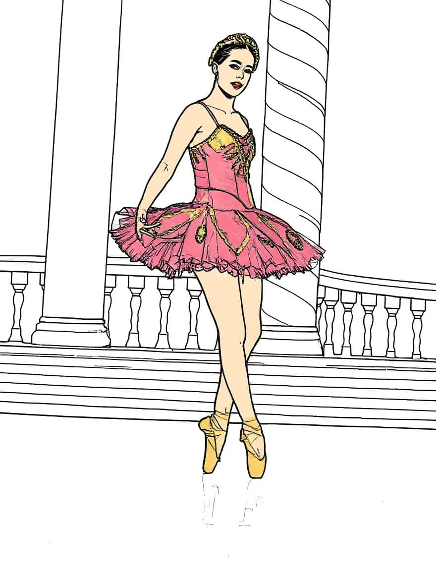 Transform image to line-art art style