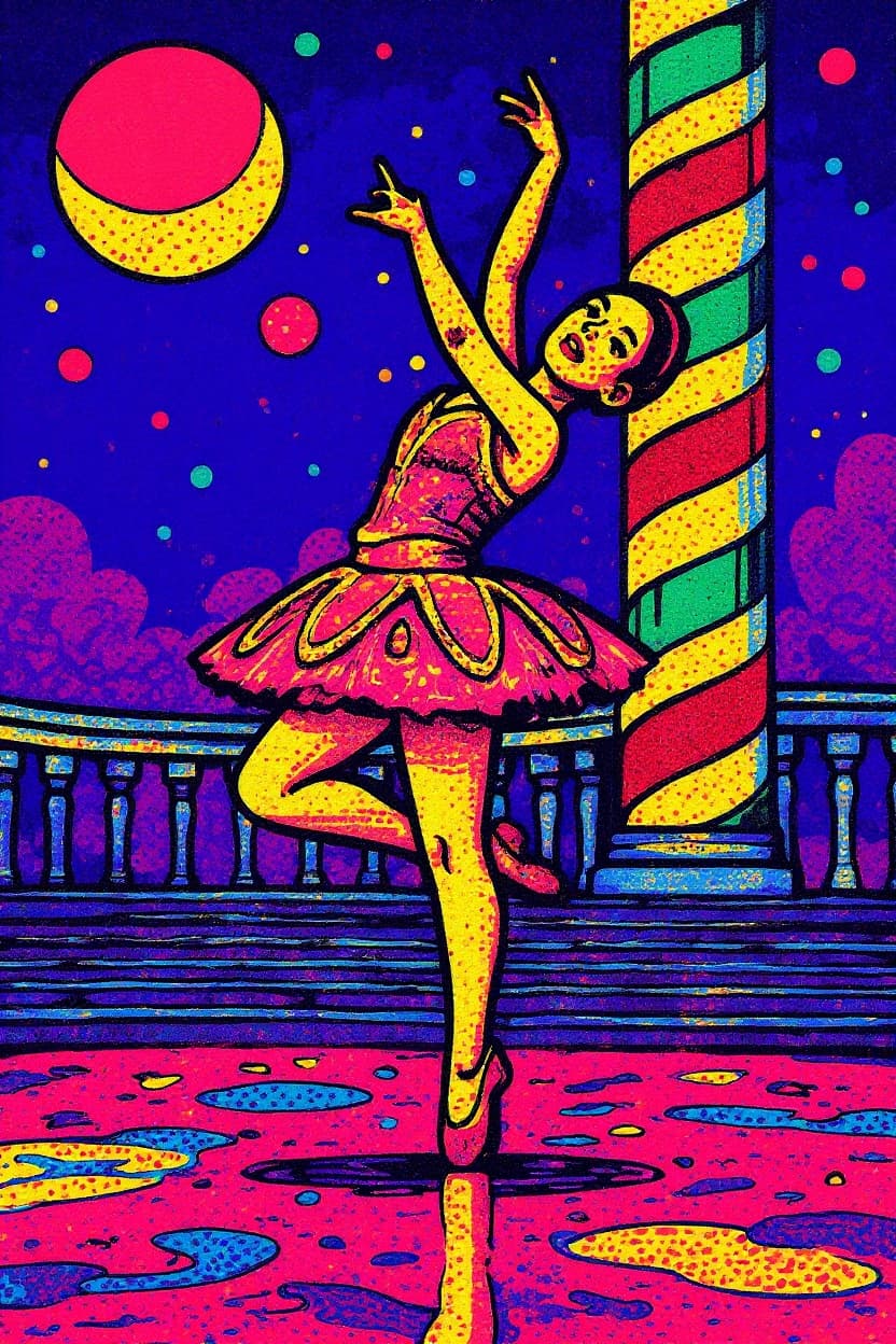 Transform image to pop-art art style
