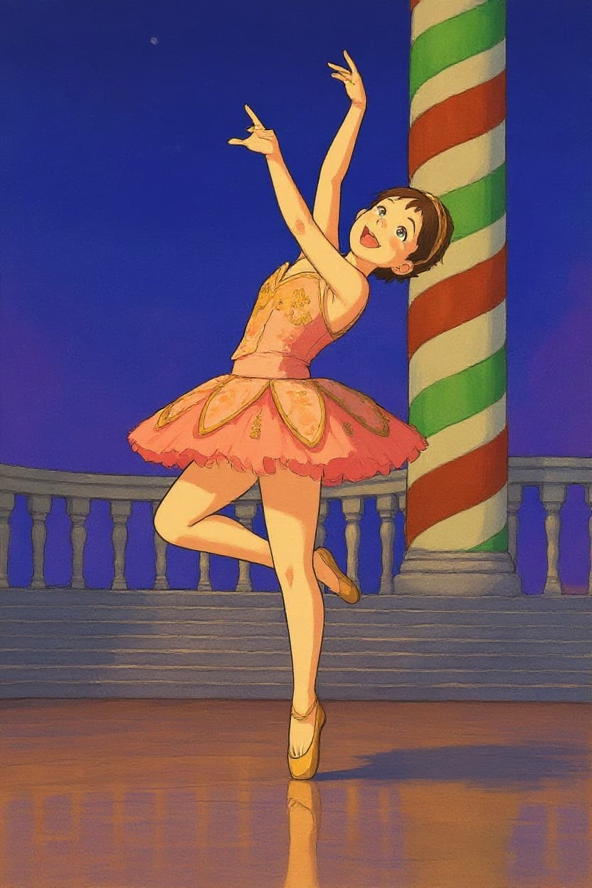 Transform image to ghibli art style