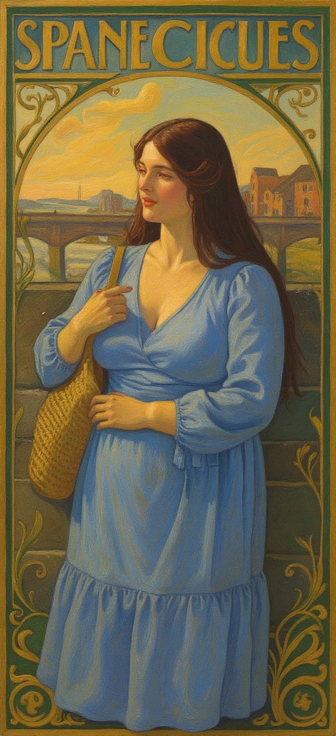 Transform image to art-nouveau art style