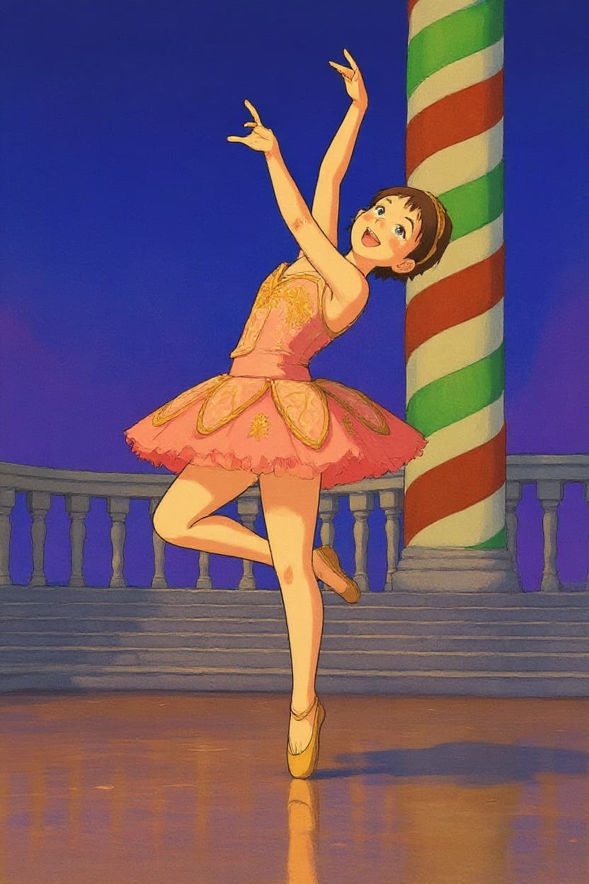 Transform image to ghibli art style