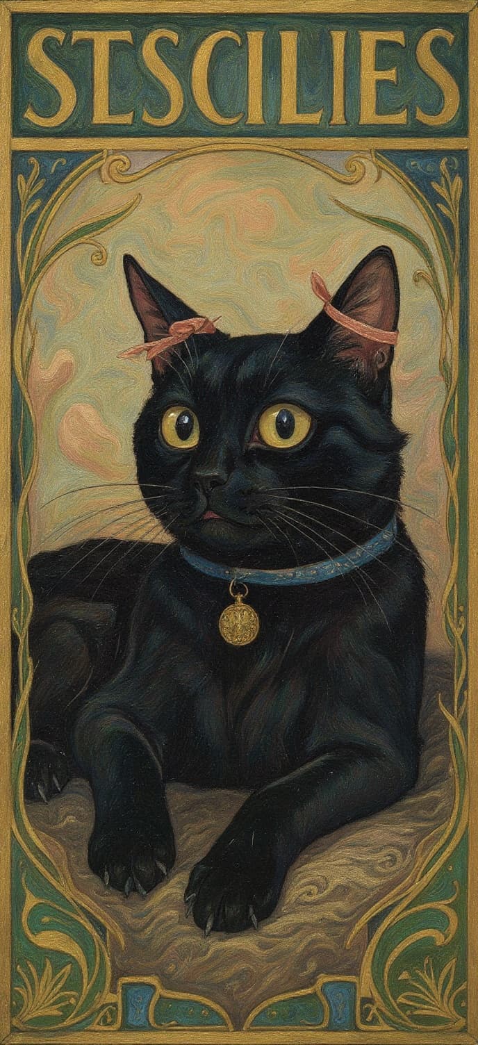 Transform image to art-nouveau art style