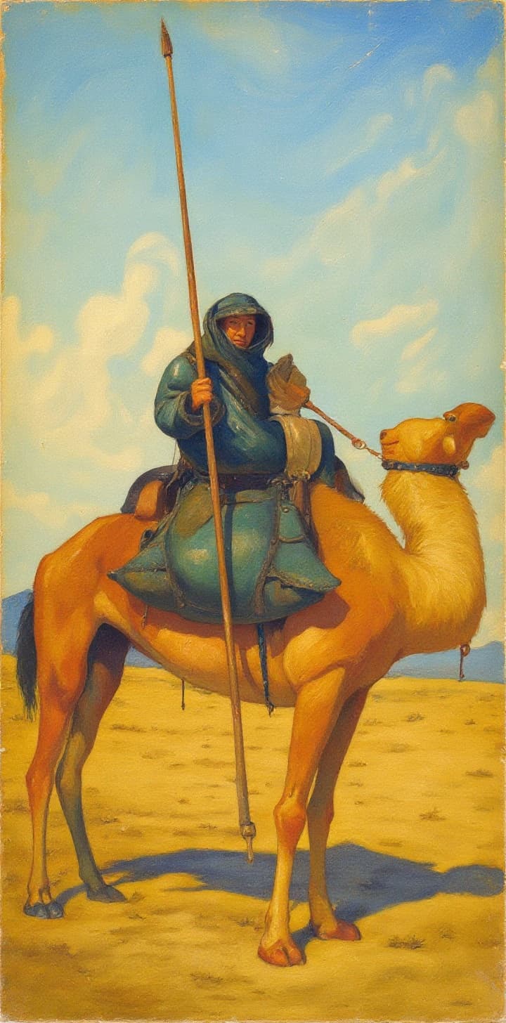 Transform image to vintage art style