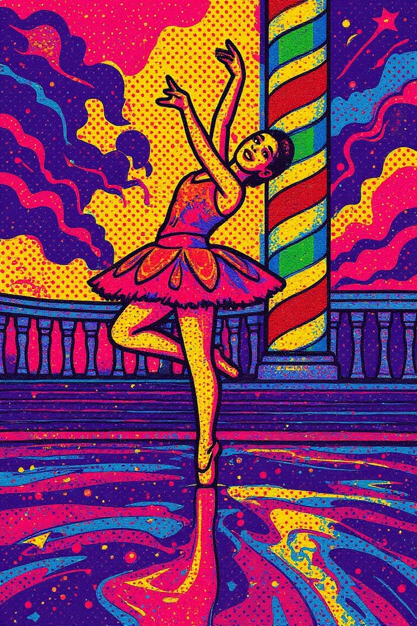 Transform image to pop-art art style