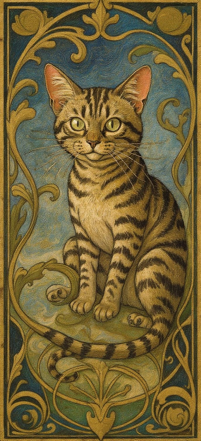 Transform image to art-nouveau art style