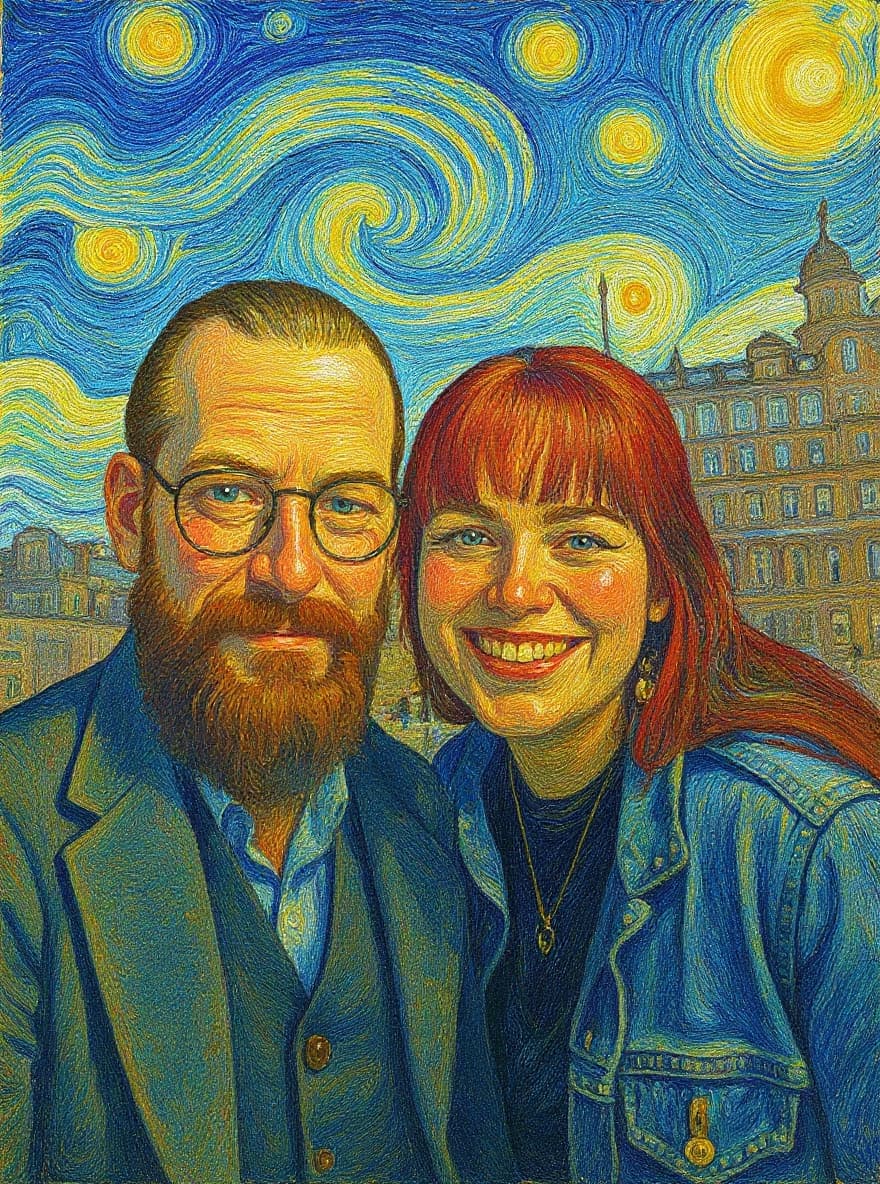 Transform image to impressionism art style