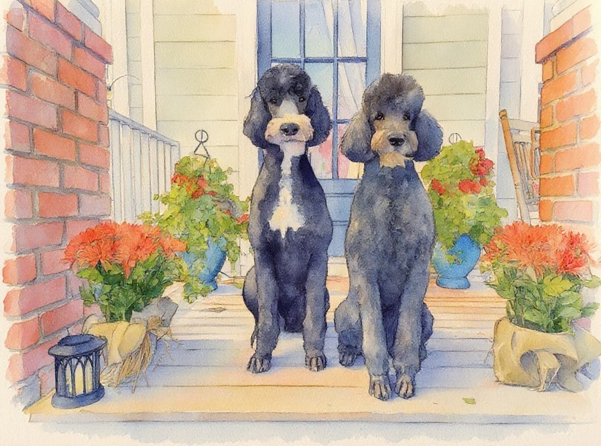 Transform image to watercolor art style