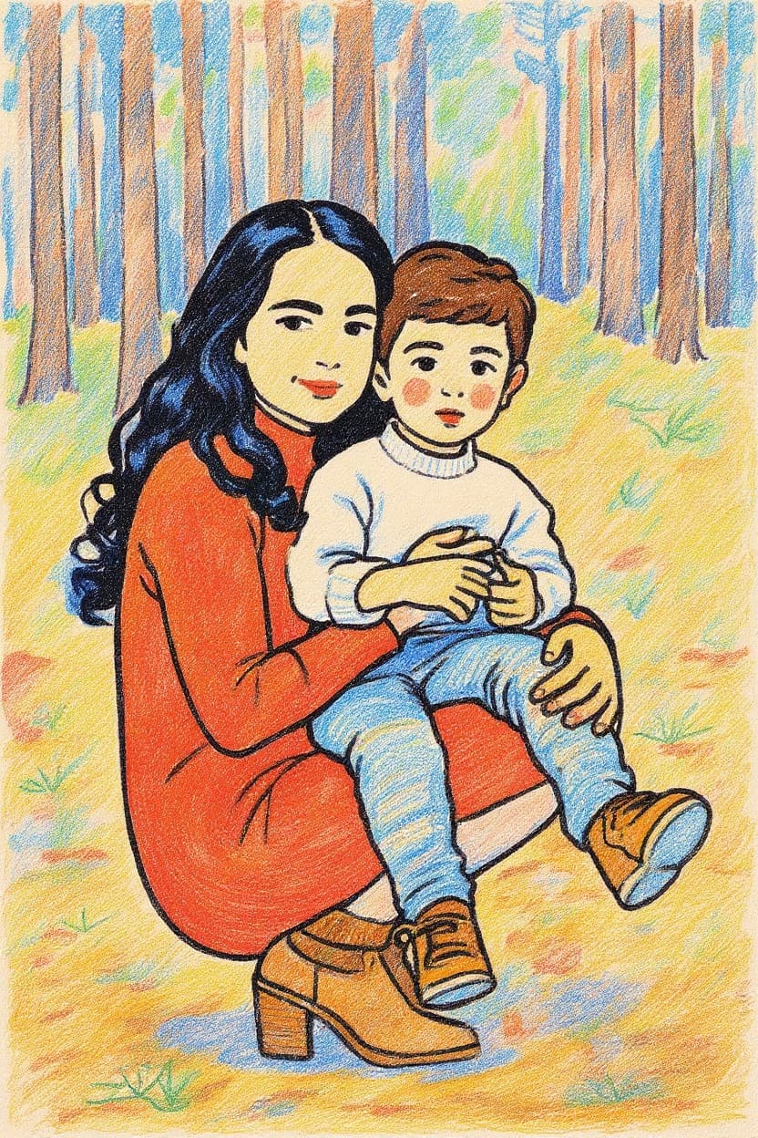 Transform image to line-art art style