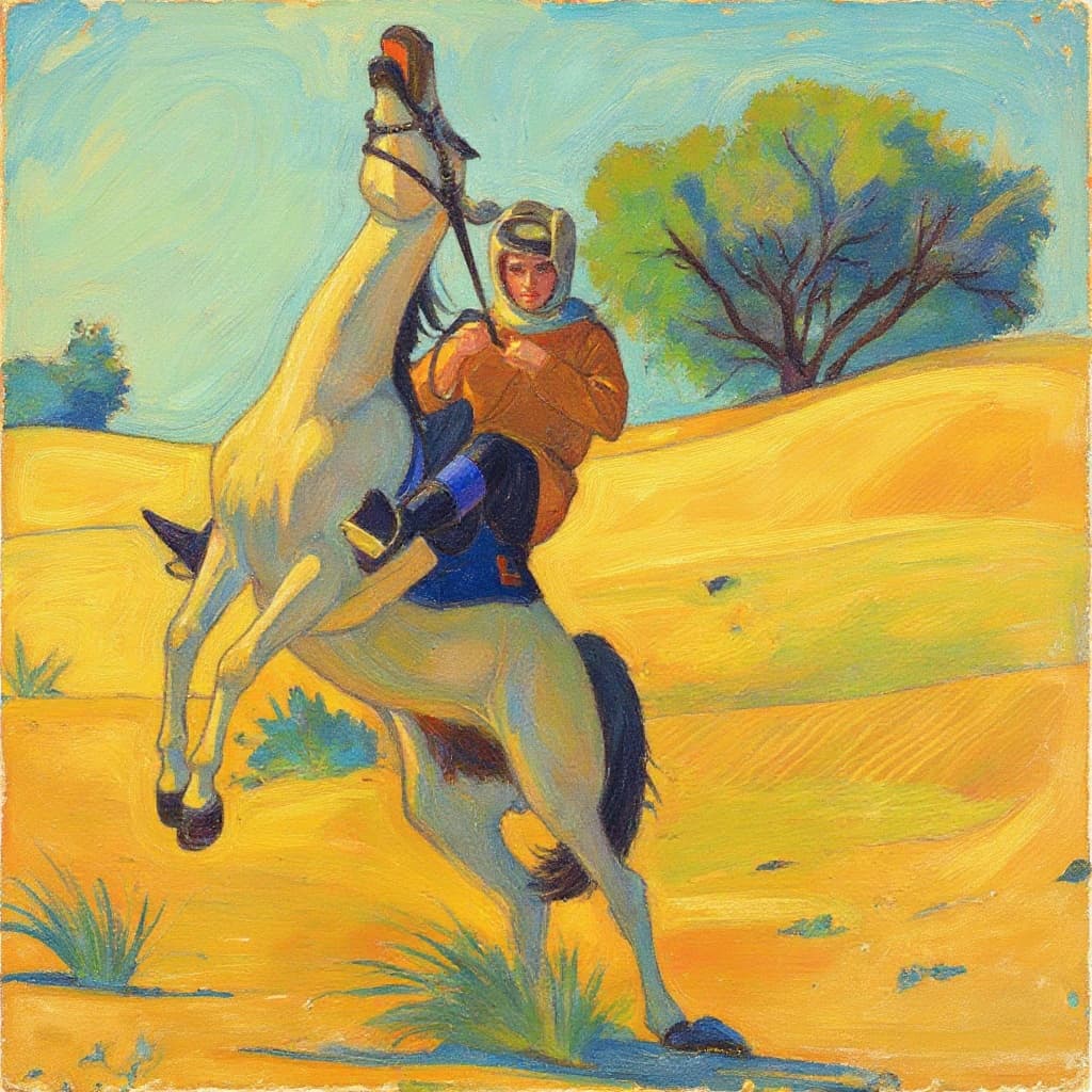 Transform image to vintage art style