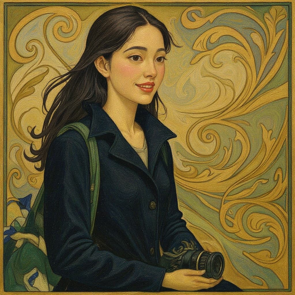 Transform image to art-nouveau art style