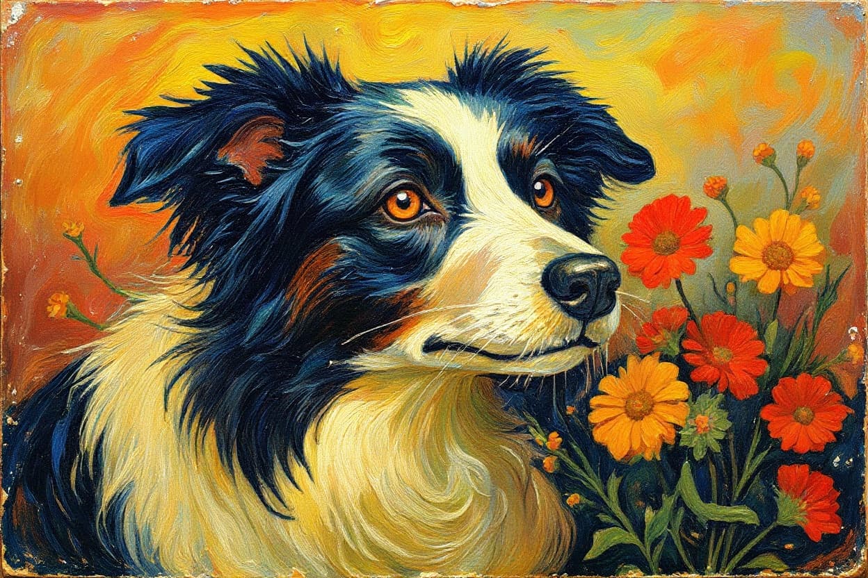 Transform image to vintage art style