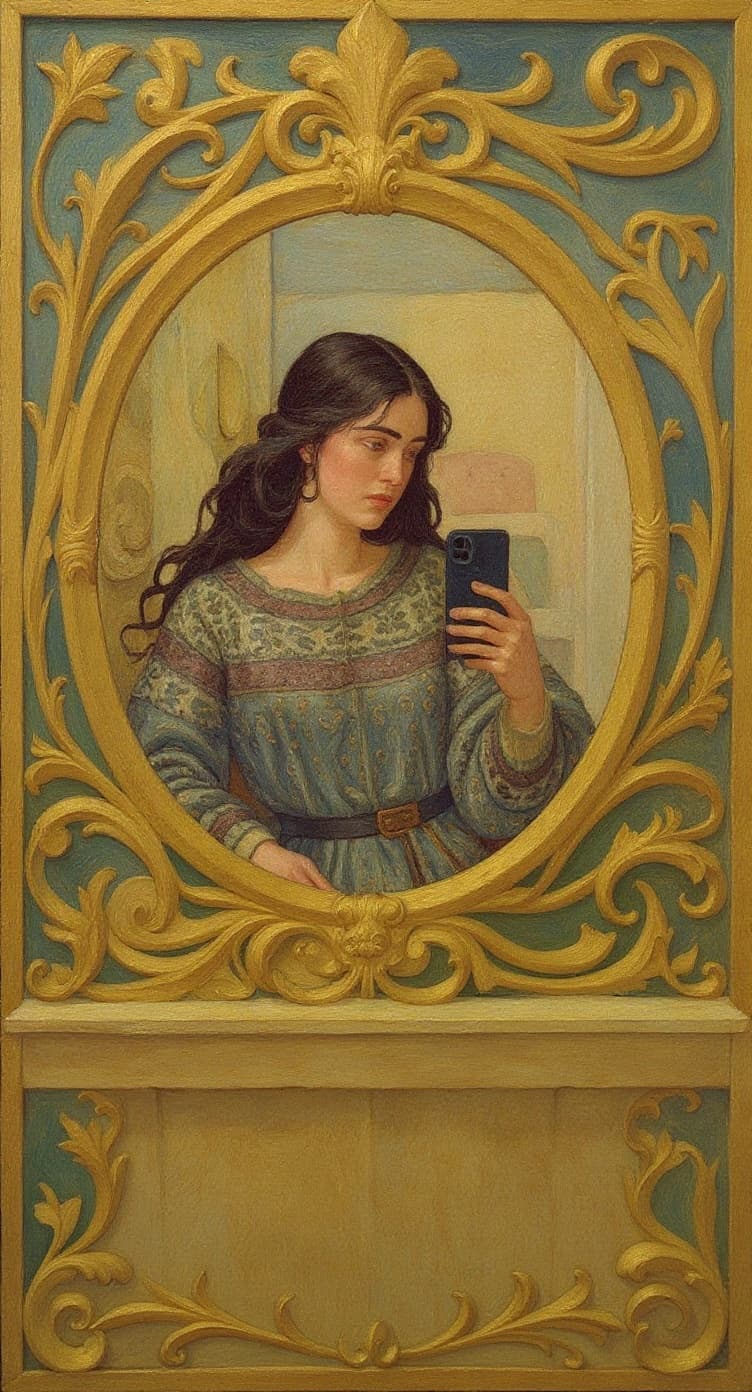 Transform image to art-nouveau art style