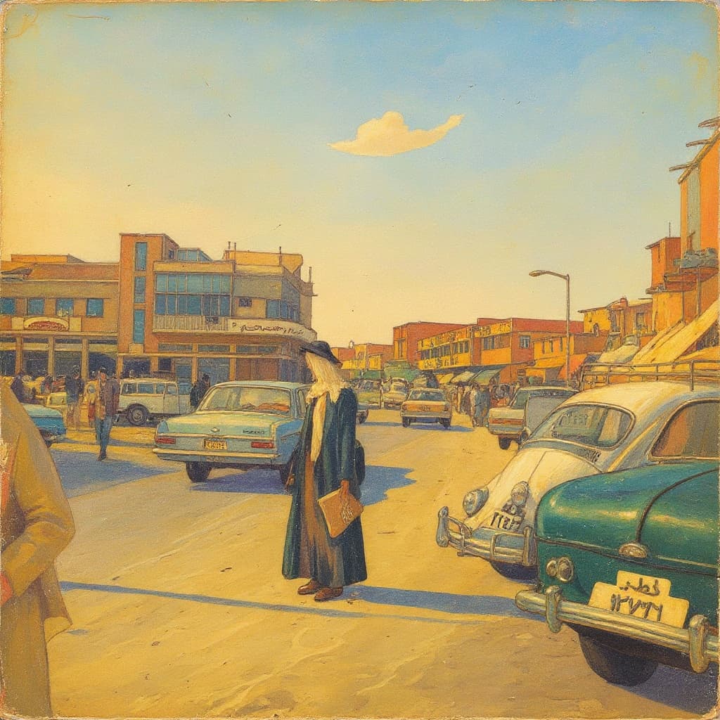 Transform image to vintage art style