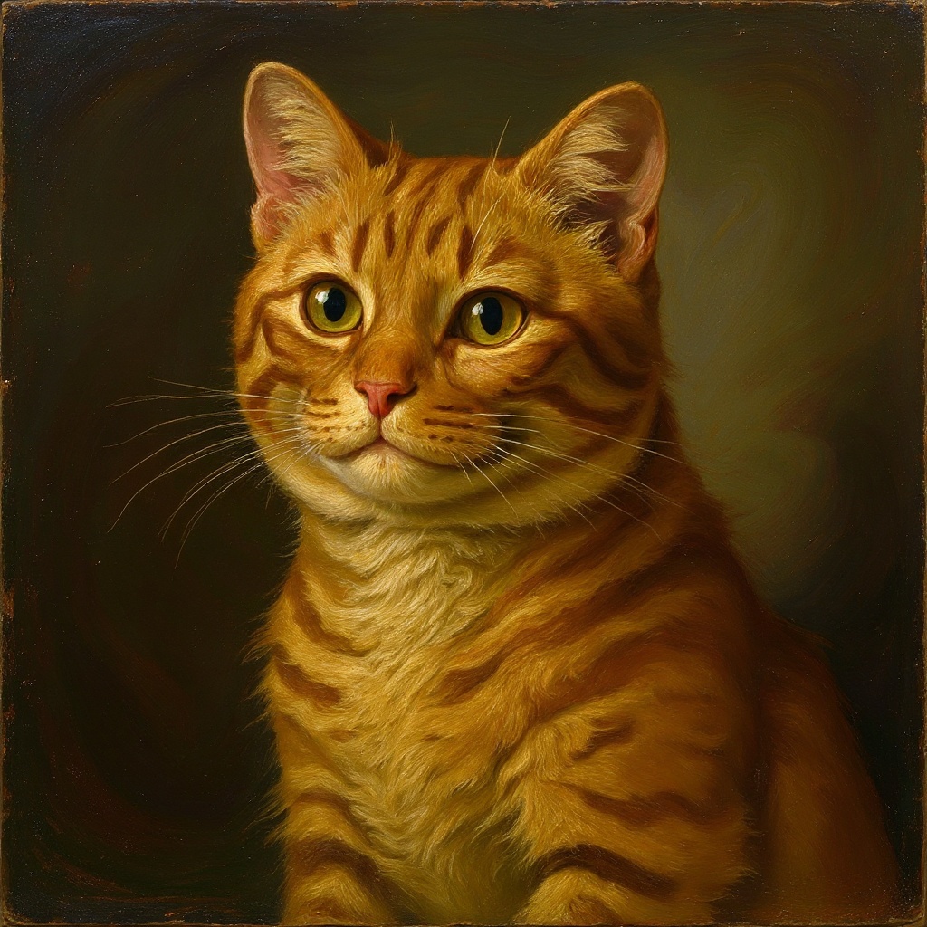 AI classical oil painting portrait from photo, Renaissance-inspired style portrait art, photo to art, turn photo into painting