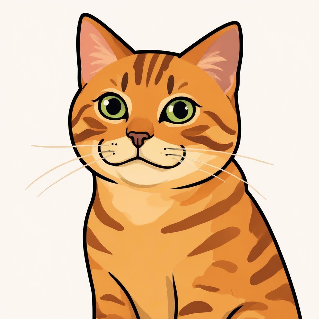 Vector portrait illustration with sharp edges and smooth gradients, photo-to-vector portrait art, photo to art, turn photo into painting